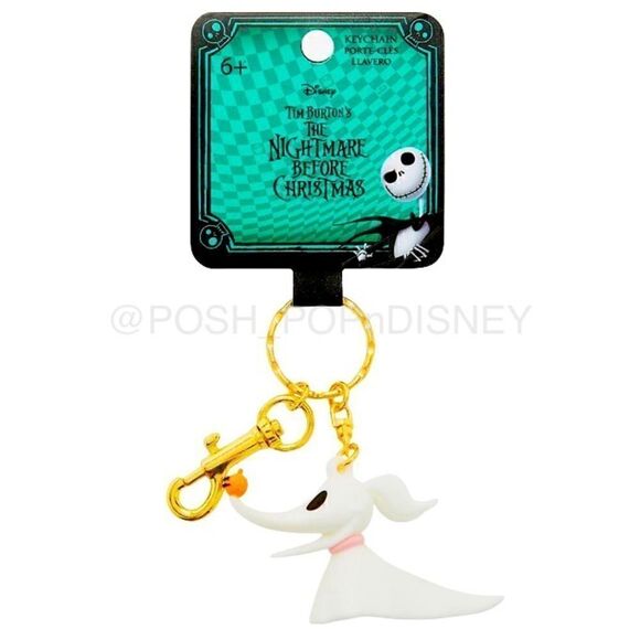 Disney The Nightmare Before Christmas Zero 3D Keychain - Picture 1 of 2